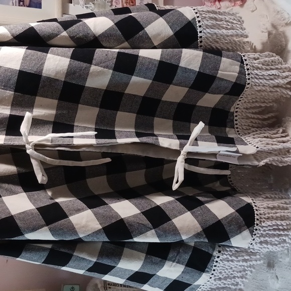 Gorgeous! Gardners Eden🌲Tree Skirt ⚜️ Buffalo Plaid Rope Fringe 🎄 Decor - Picture 7 of 15